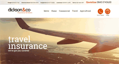 Desktop Screenshot of dickson-insurance.com